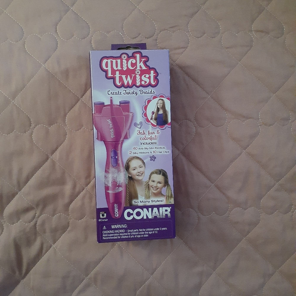✂️3/$15 *NIB* CONAIR Quick Twist Hair Gadget